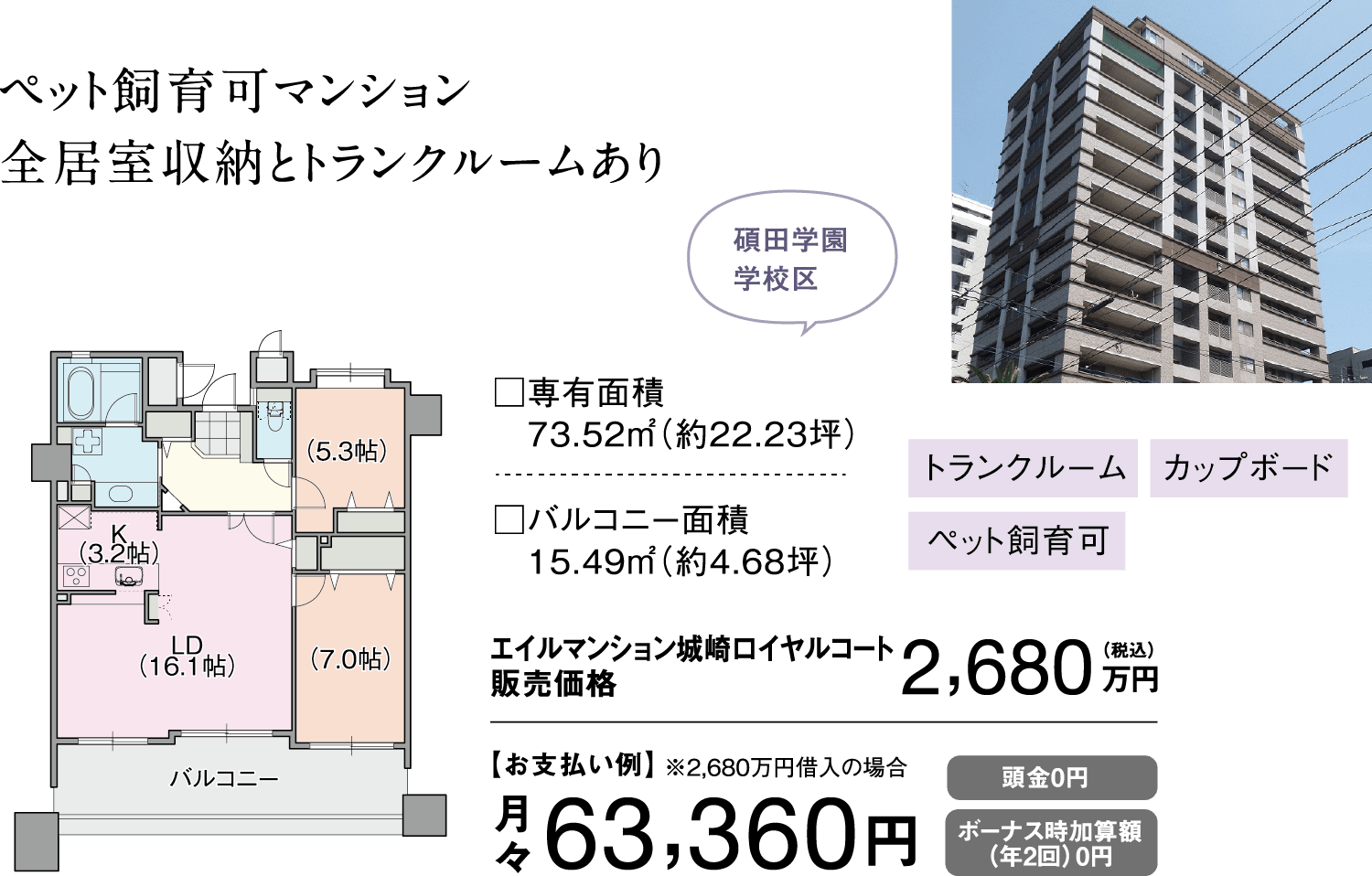 エイルマンション城崎ロイヤルコート