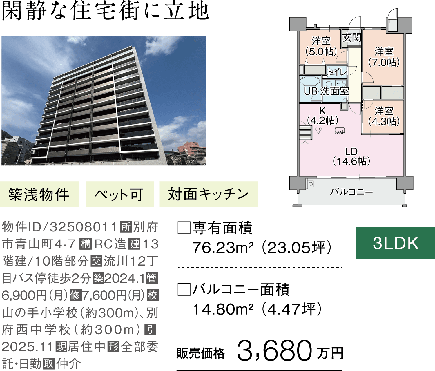 グリーンヒル別府青山レジデンス