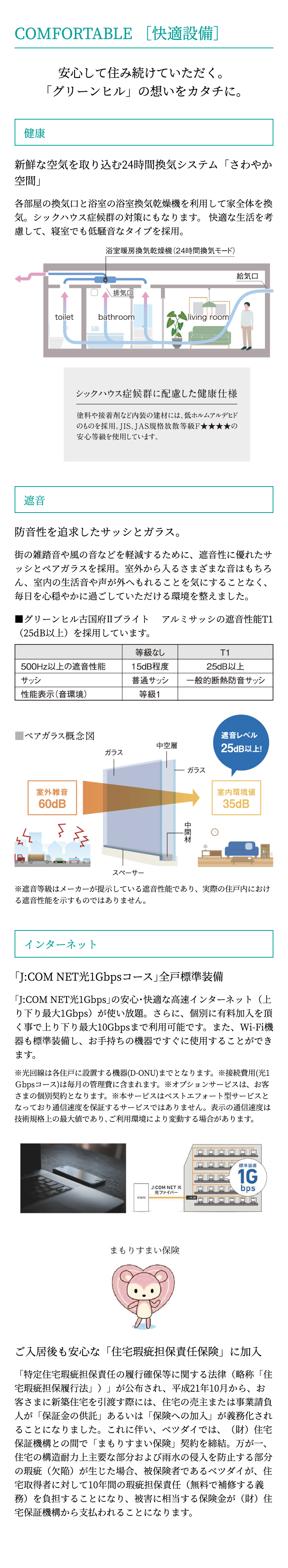 快適設備