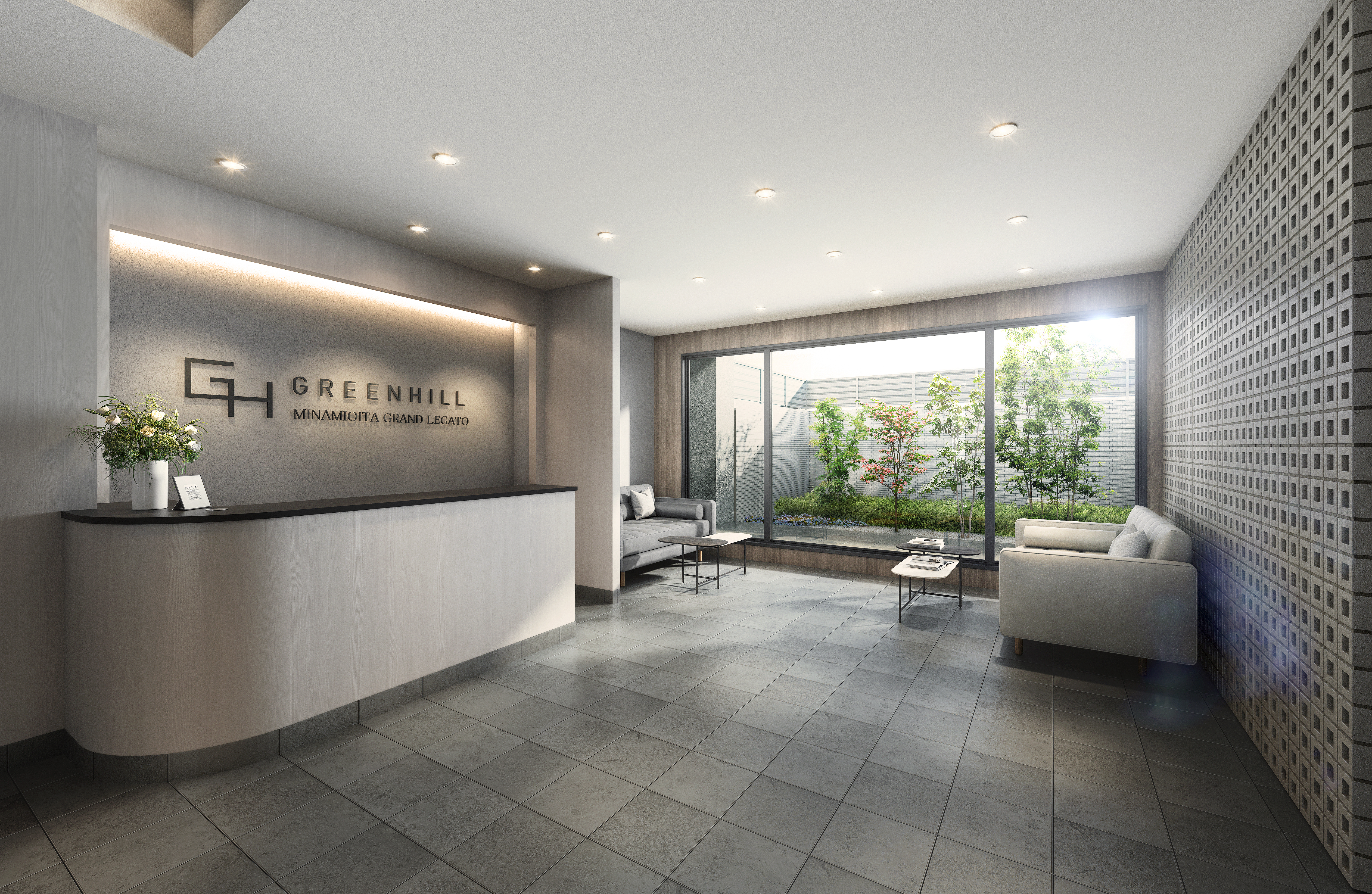 エントランスホール完成予想図