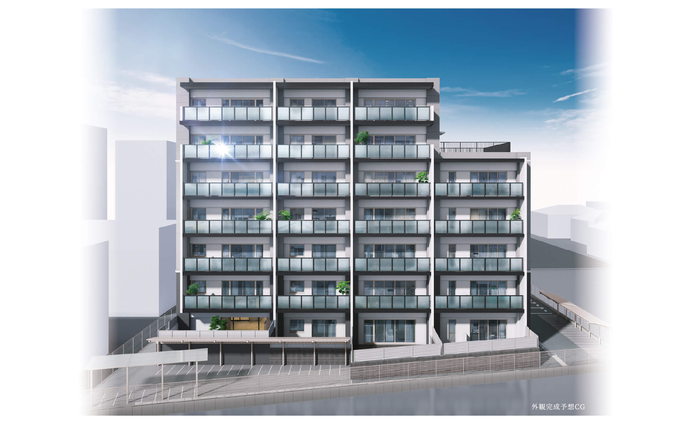 外観完成予想図